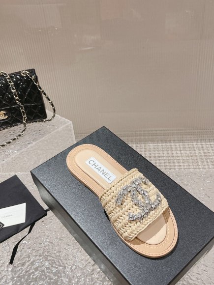 Chanel - Женские шлепанцы ST3_0906CH1 Chanel - Женские шлепанцы ST3_0906CH1