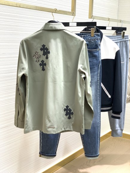 Chrome Hearts - Мужская рубашка TI_2408CH3