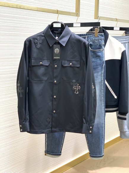 Chrome Hearts - Мужская рубашка TI_2408CH3