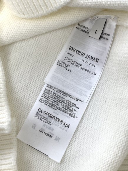 Emporio Armani - Мужская кофта свитер TI_0709EA6 Emporio Armani - Мужская кофта свитер TI_0709EA6