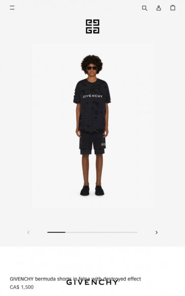 Givenchy - Мужские шорты TJ_0804GI9 Givenchy - Мужские шорты TJ_0804GI9