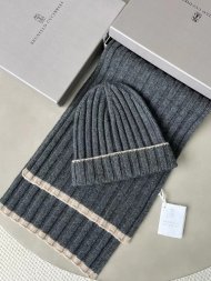 Brunello Cucinelli - Комплект кашемировый (шапка шарф) N1_1111BC1