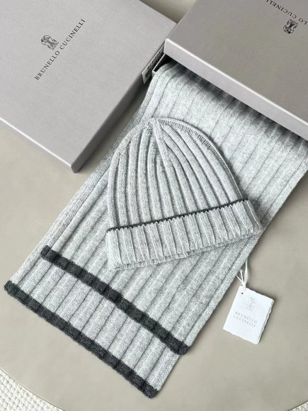 Brunello Cucinelli - Комплект кашемировый (шапка шарф) N1_1111BC1