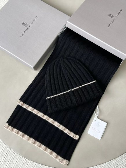 Brunello Cucinelli - Комплект кашемировый (шапка шарф) N1_1111BC1