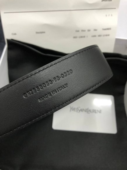 Saint Laurent - Кожаный ремень S3D_1002SL4 Saint Laurent - Кожаный ремень S3D_1002SL4