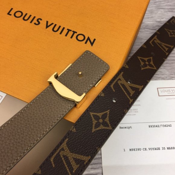 Louis Vuitton Женский двусторонний ремень 3.0см. RE_0802LV1 Louis Vuitton Женский двусторонний ремень 3.0см. RE_0802LV1