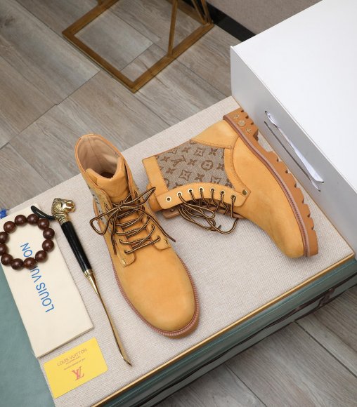 Louis Vuitton - Мужские ботинки берцы GTL_0912LV2 Louis Vuitton - Мужские ботинки берцы GTL_0912LV2