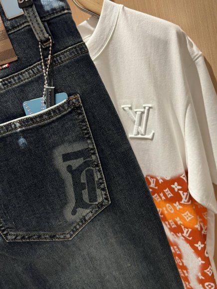 Burberry - Мужские штаны джинсы DF_0904BU1