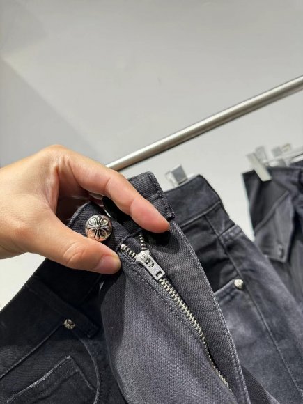 Chrome Hearts - Мужские джинсовые шорты AB_2106CH3 Chrome Hearts - Мужские джинсовые шорты AB_2106CH3