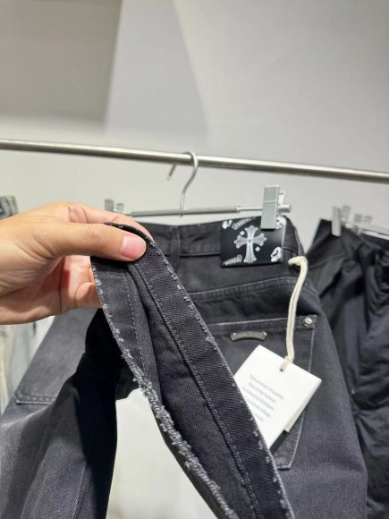 Chrome Hearts - Мужские джинсовые шорты AB_2106CH3 Chrome Hearts - Мужские джинсовые шорты AB_2106CH3