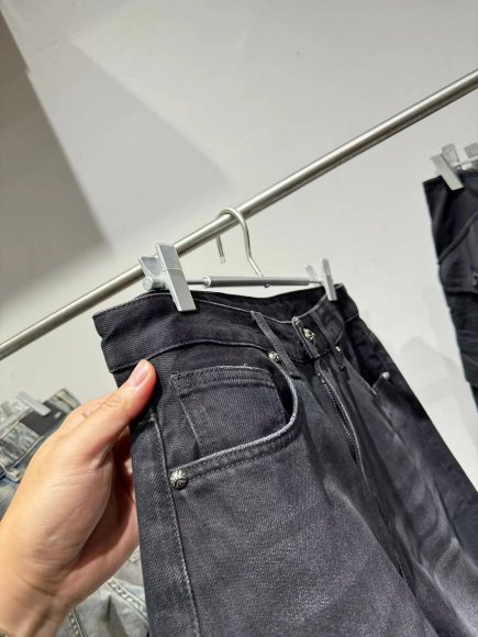 Chrome Hearts - Мужские джинсовые шорты AB_2106CH3 Chrome Hearts - Мужские джинсовые шорты AB_2106CH3