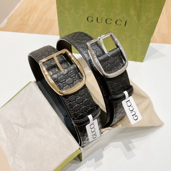 Gucci Мужской ремень 4.0см RE_2311GI4