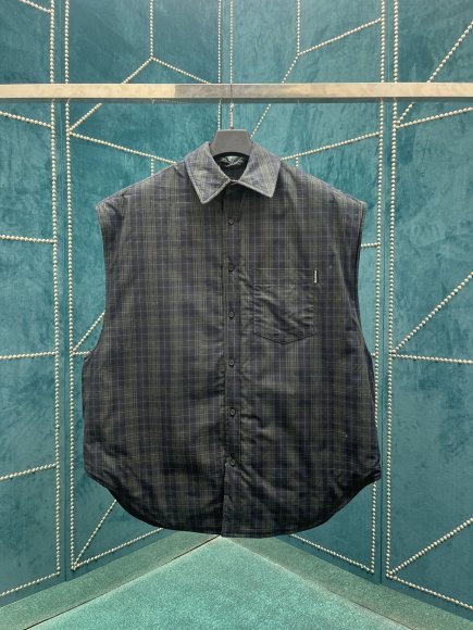 Balenciaga - Мужская рубашка трансформер жилет DZ_1011BA1