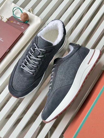 Loro Piana - Мужские зимние кроссовки кеды N1_1111LP5