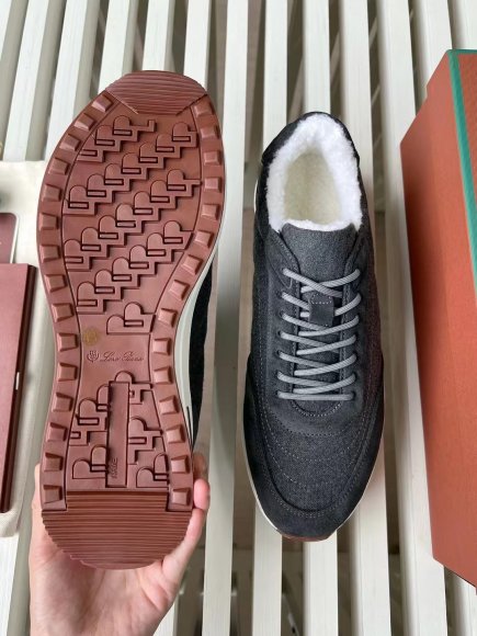 Loro Piana - Мужские зимние кроссовки кеды N1_1111LP5