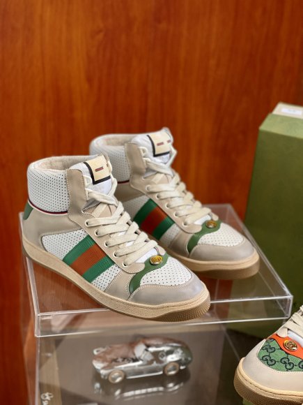  Gucci Screener Мужские кеды R_0102GU4