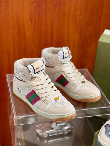  Gucci Screener Мужские кеды R_0102GU4