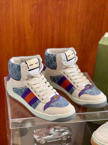  Gucci Screener Мужские кеды R_0102GU4