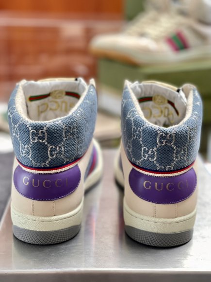  Gucci Screener Мужские кеды R_0102GU4