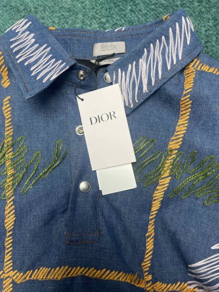 Dior Tears - Мужская рубашка DZ_1011DI2 Dior Tears - Мужская рубашка DZ_1011DI2