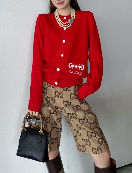 Gucci - Женская шерстяная кофта кардиган FY_2812GU1