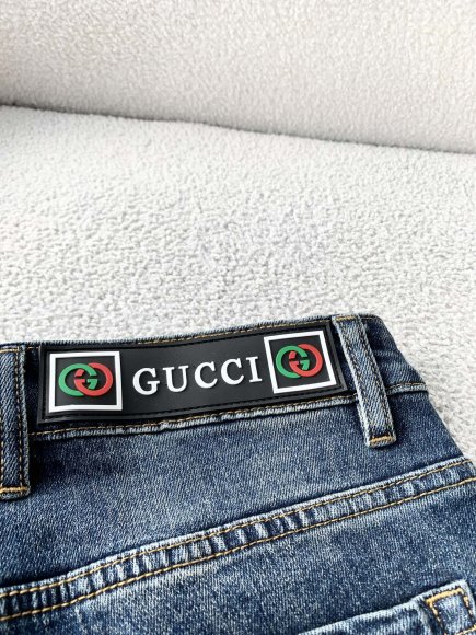 Gucci - Мужские штаны джинсы TI_2609GU8 Gucci - Мужские штаны джинсы TI_2609GU8