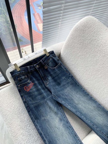 Gucci - Мужские штаны джинсы TI_2609GU8 Gucci - Мужские штаны джинсы TI_2609GU8