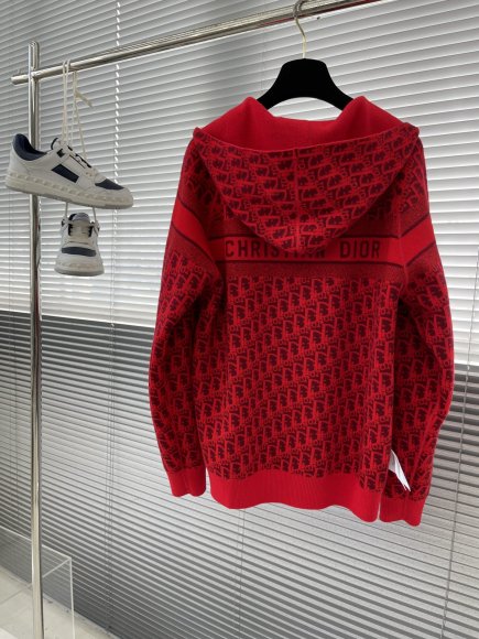 Dior - Мужская шерстяная двухсторонняя кофта толстовка DZ_1201DI2