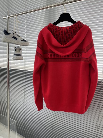 Dior - Мужская шерстяная двухсторонняя кофта толстовка DZ_1201DI2