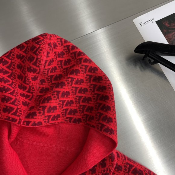 Dior - Мужская шерстяная двухсторонняя кофта толстовка DZ_1201DI2