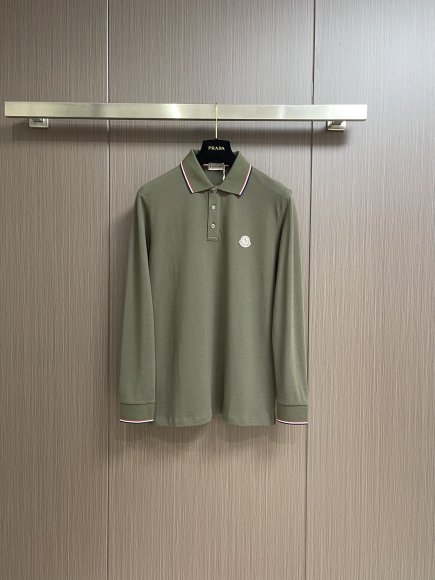 Moncler - Мужская кофта лонгслив поло DZ_0908MO5 Moncler - Мужская кофта лонгслив поло DZ_0908MO5