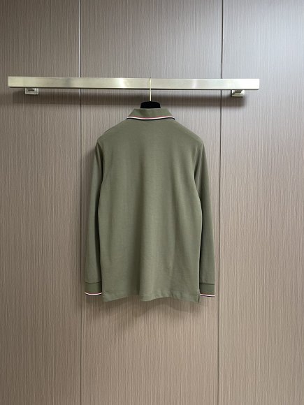 Moncler - Мужская кофта лонгслив поло DZ_0908MO5 Moncler - Мужская кофта лонгслив поло DZ_0908MO5
