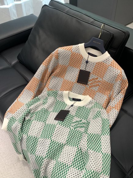 Louis Vuitton Damier - Мужская кофта свитер пуловер TI_3009LV1