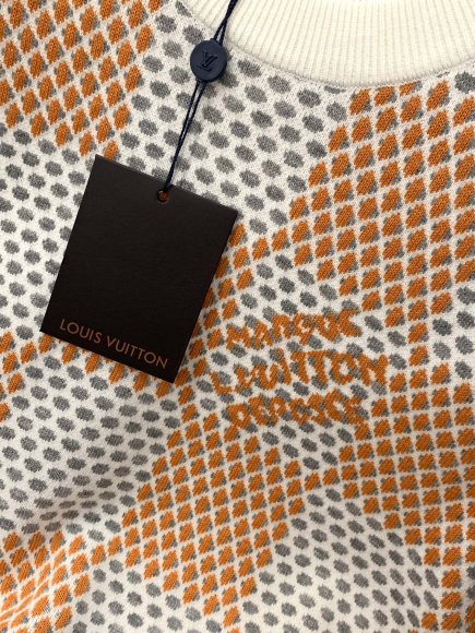 Louis Vuitton Damier - Мужская кофта свитер пуловер TI_3009LV1