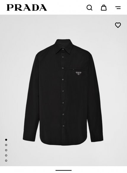 Prada - Мужская рубашка жакет TJ_0507PR3 Prada - Мужская рубашка жакет TJ_0507PR3
