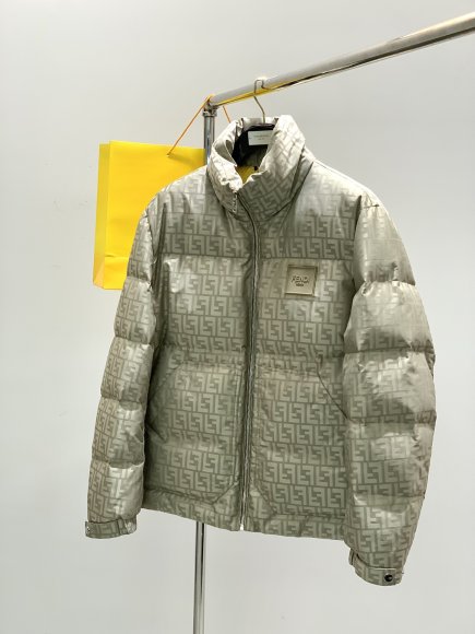 Fendi - Мужская куртка пуховик TI_2910FE1 Fendi - Мужская куртка пуховик TI_2910FE1