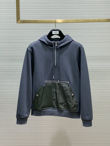 Hermes - Мужская кофта толстовка худи TI_1110HE4 Hermes - Мужская кофта толстовка худи TI_1110HE4