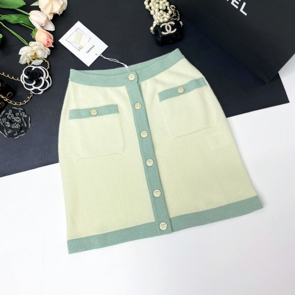 Chanel - Женская кашемировая юбка ZP_0906CH5 Chanel - Женская кашемировая юбка ZP_0906CH5