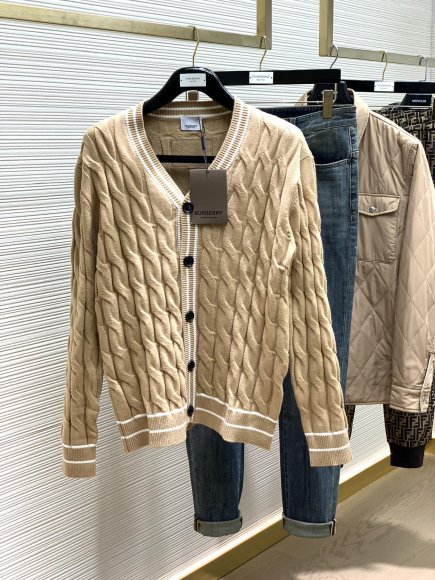 Burberry - Мужская кофта кардиган TI_0809BU3 Burberry - Мужская кофта кардиган TI_0809BU3