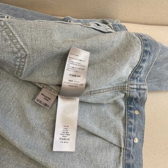 Dior МКII - Мужская джинсовая рубашка куртка DZ_2208DI5