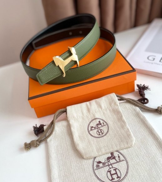 Hermes Мужской двусторонний ремень 3.2см. RE_0905HE1 Hermes Мужской двусторонний ремень 3.2см. RE_0905HE1