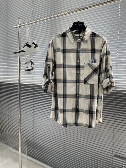 Balenciaga - Мужская рубашка TJ_2205BA1