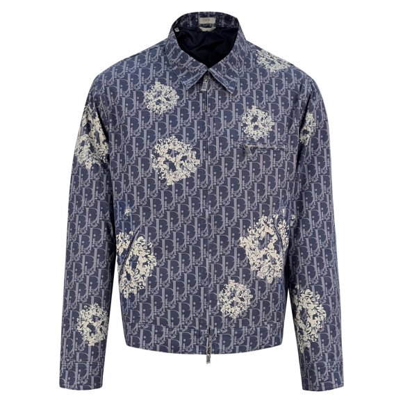 Dior - Мужская джинсовая куртка ветровка TJ_0809DI1 Dior - Мужская джинсовая куртка ветровка TJ_0809DI1