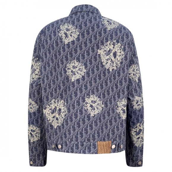 Dior - Мужская джинсовая куртка ветровка TJ_0809DI1 Dior - Мужская джинсовая куртка ветровка TJ_0809DI1