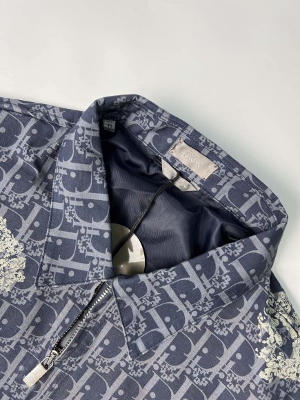 Dior - Мужская джинсовая куртка ветровка TJ_0809DI1 Dior - Мужская джинсовая куртка ветровка TJ_0809DI1