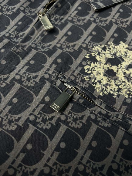 Dior - Мужская джинсовая куртка ветровка TJ_0809DI1 Dior - Мужская джинсовая куртка ветровка TJ_0809DI1