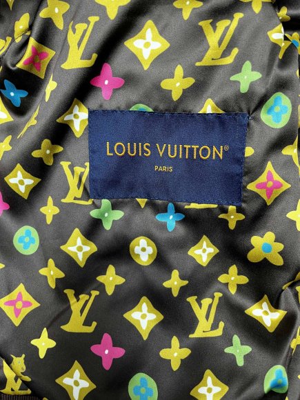 Louis Vuitton Varsity - Мужская куртка ветровка бомбер DZ_2208LV7 Louis Vuitton Varsity - Мужская куртка ветровка бомбер DZ_2208LV7