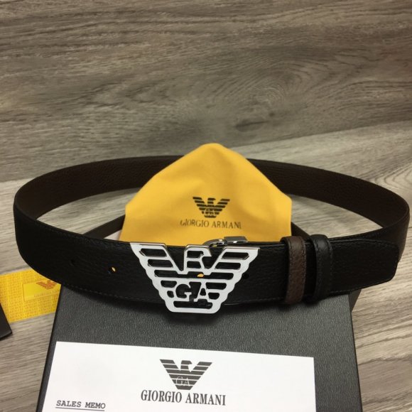 Emporio Armani Мужской двусторонний ремень 3.5см CN_0507EA1