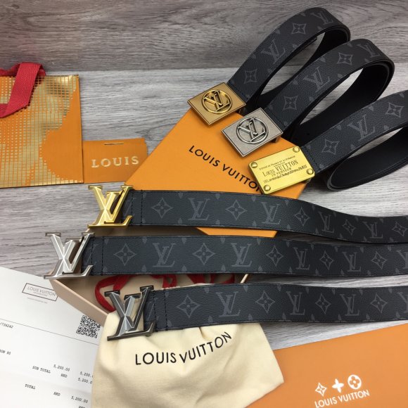 Louis Vuitton Мужской ремень 4см RE_2009LV6