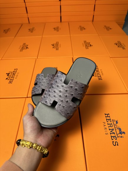 Hermes - Мужские шлепанцы сандалии GTL_1004HE2